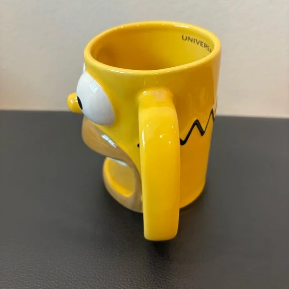 Homer Simpson Mug Universal Studios Yellow - Picture 5 of 6